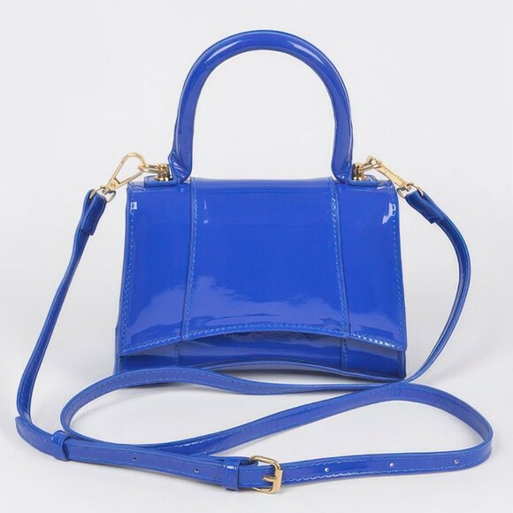 Enamel Top Handle Bag - Picture 2 of 6